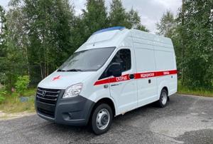 В Когалымскую городскую больницу поступил новый автомобиль скорой помощи