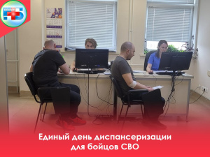 В Когалымской городской больнице провели единый день диспансеризации для бойцов СВО