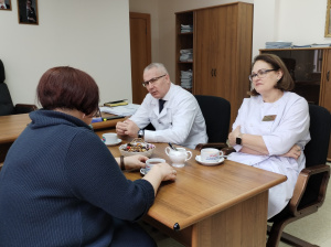 Встреча с теплом: медсестра из СВО в сердце коллектива