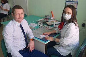 Участие в окружной акции "Здоровое сердце Югры"