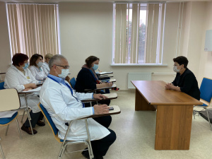 Состоялся рабочий визит Тараник Марины Борисовны